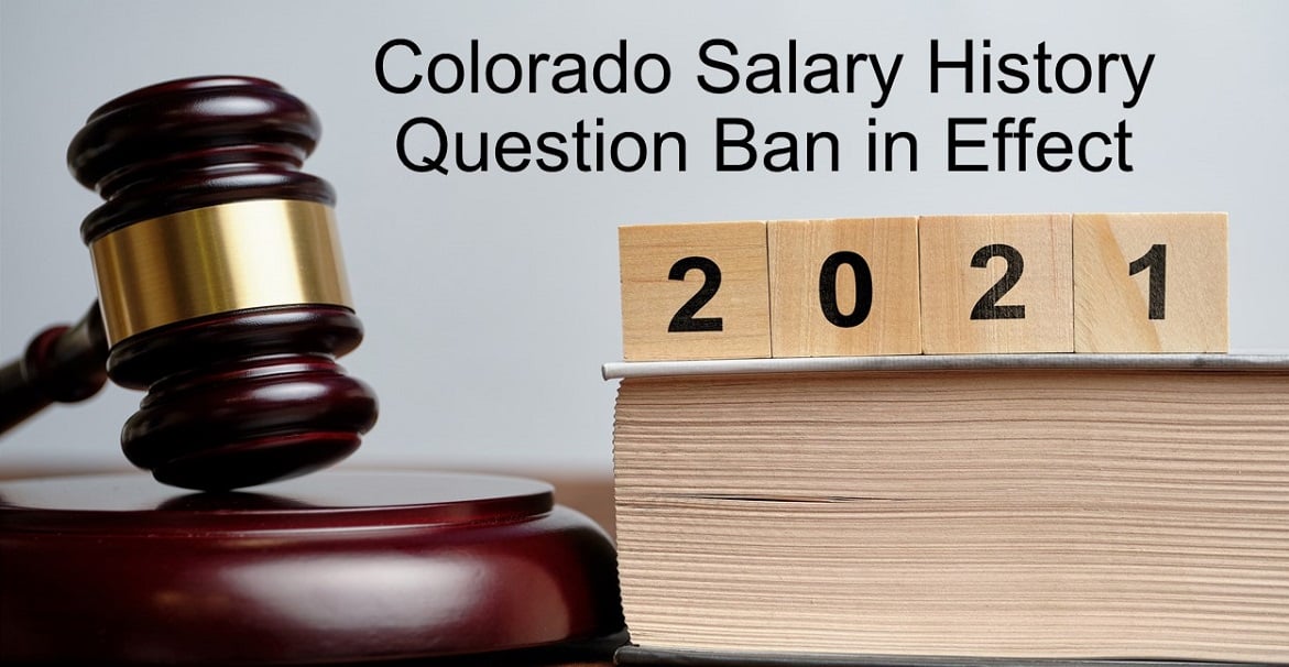 Colorado Salary History Question Ban in Effect